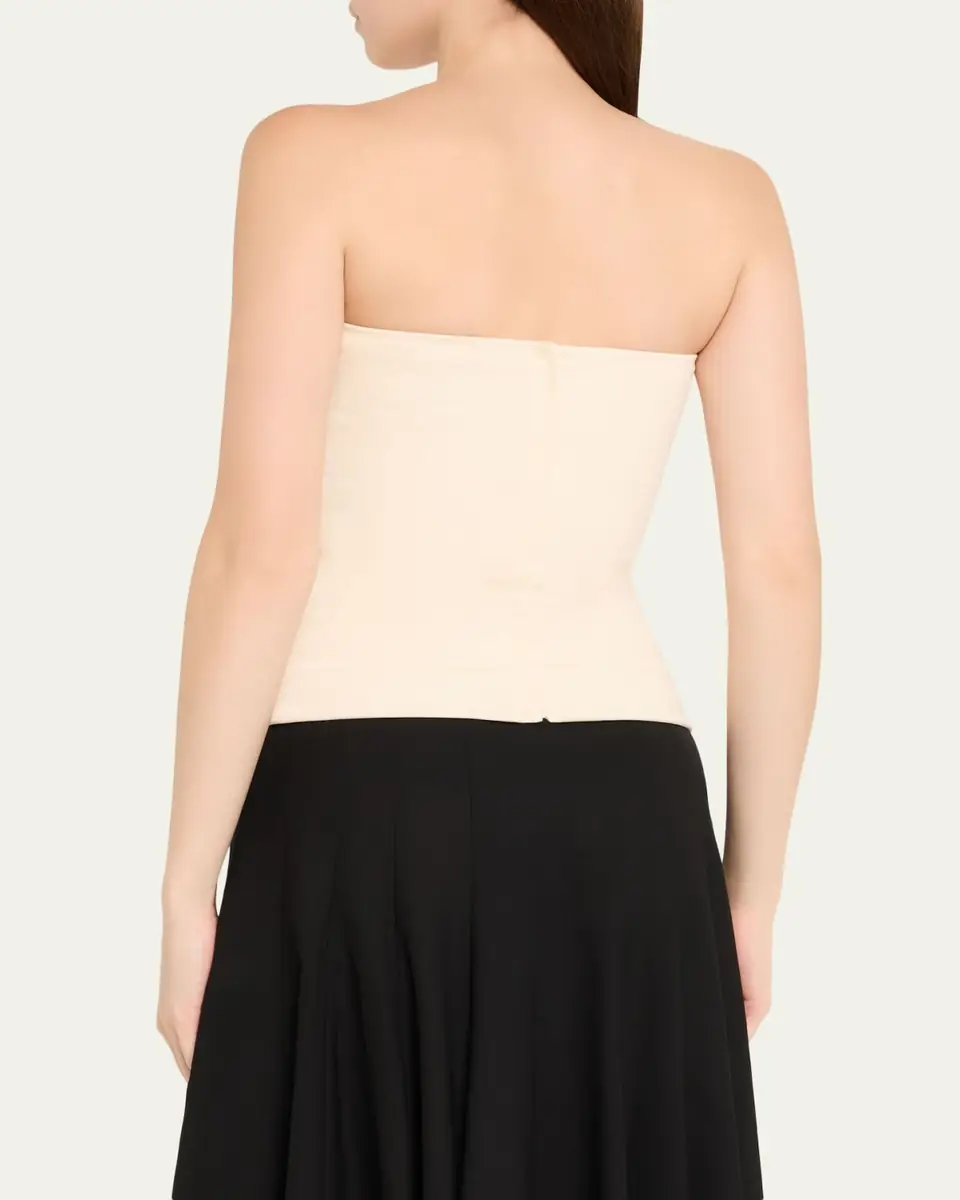 ESSE Studios Illi Strapless Fitted Top | Thumbnail 3
