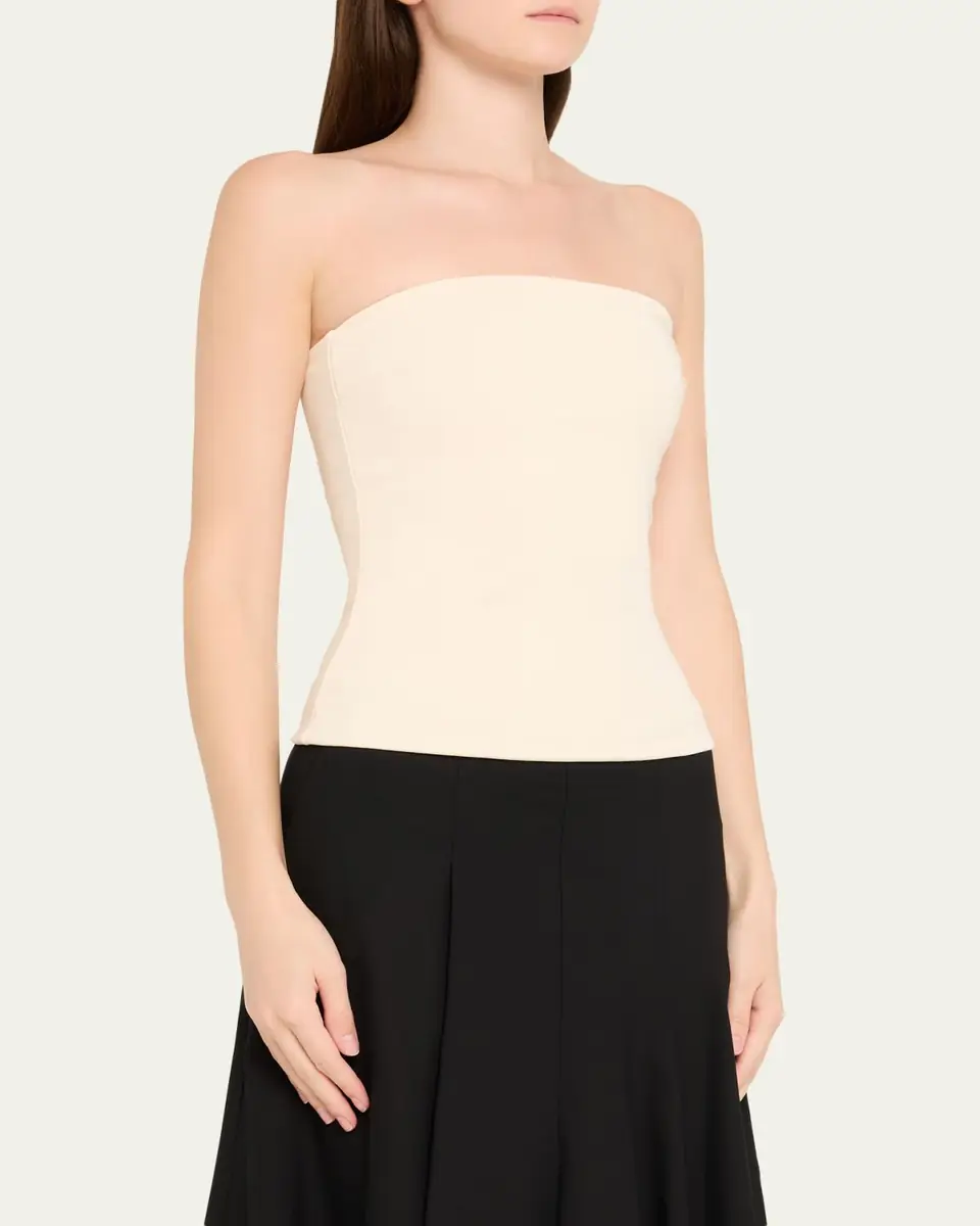 ESSE Studios Illi Strapless Fitted Top | Thumbnail 4
