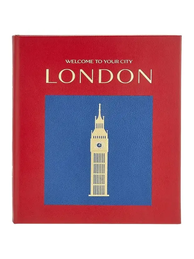 Graphic Image "Trope London" Leather-Bound Book, Edited by Sam Landers & Tom Maday