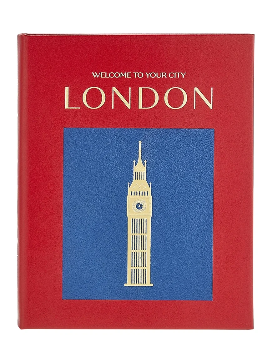 Graphic Image "Trope London" Leather-Bound Book, Edited by Sam Landers & Tom Maday