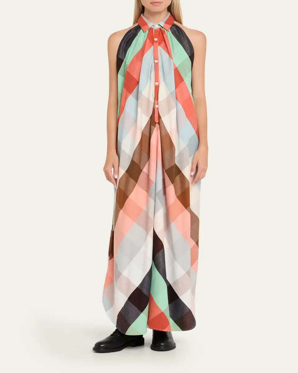 Marrakshi Life The Halter Dress with Collar | Thumbnail 2