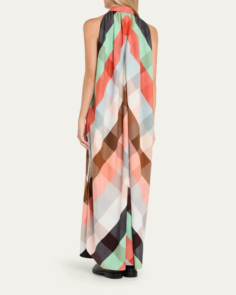 Marrakshi Life The Halter Dress with Collar | Thumbnail 3