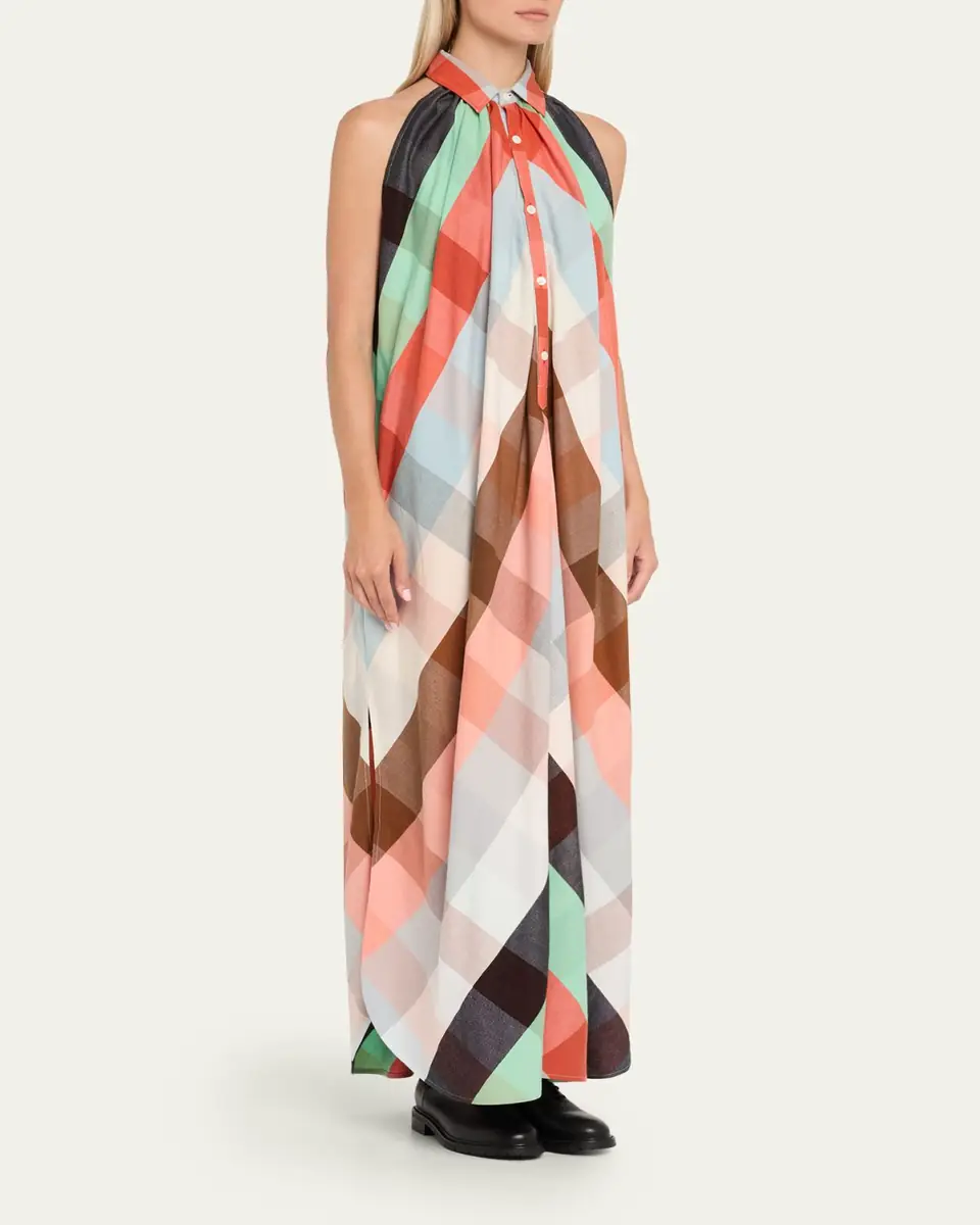 Marrakshi Life The Halter Dress with Collar | Thumbnail 4