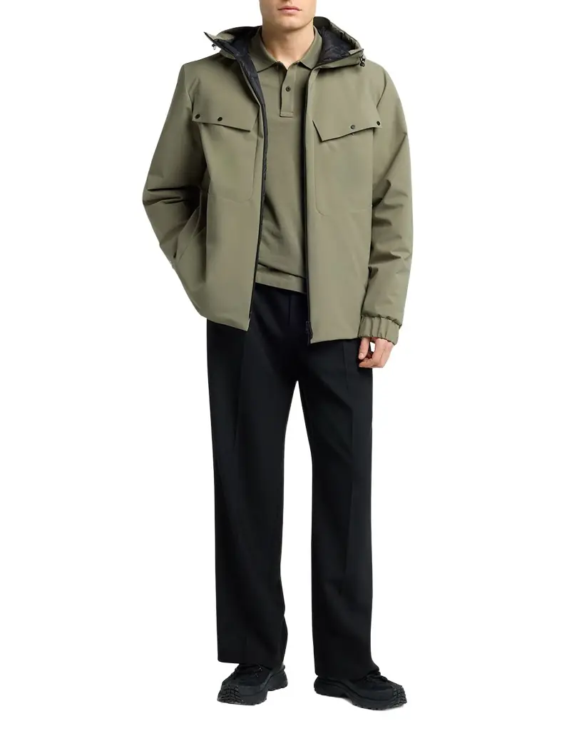 Moncler Men's Escurays Hooded Jacket | Image 1 Moncler Men's Escurays Hooded Jacket | Image 1