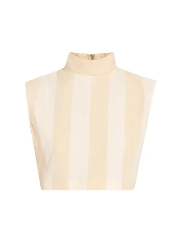 Marrakshi Life The Cropped Turtleneck Top