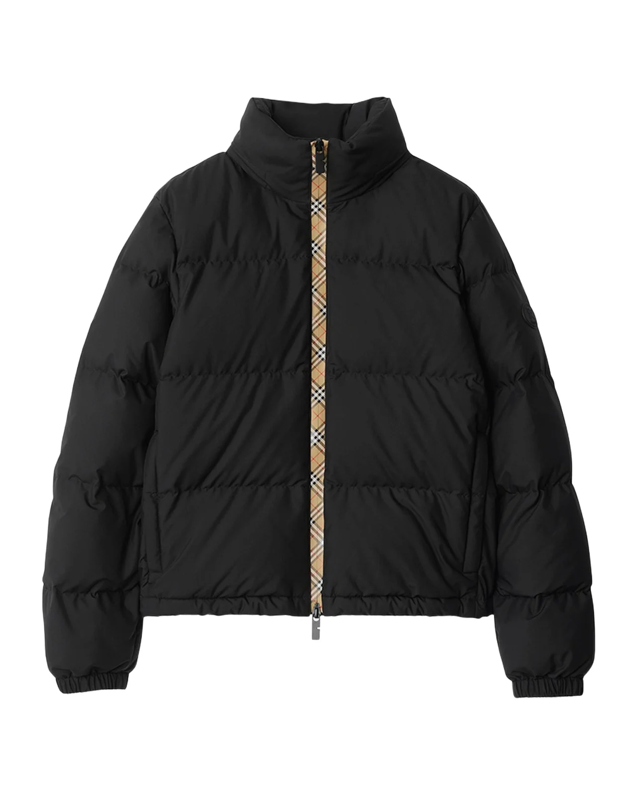 Ambleside Check Zipper Puffer Jacket With Hood Ambleside Check Zipper Puffer Jacket With Hood