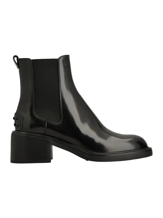Janeiro Gomma Leather Chelsea Boots