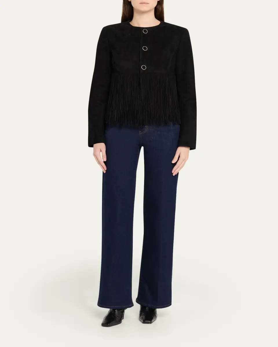 Frame Le Slim Palazzo Long Jeans | Thumbnail 6 Frame Le Slim Palazzo Long Jeans | Thumbnail 6