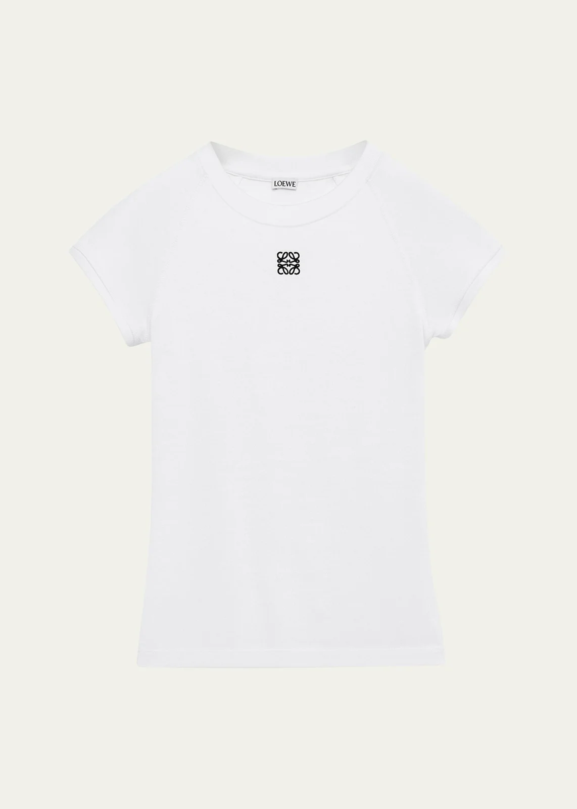 Ribbed Anagram Short-Sleeve Tee Ribbed Anagram Short-Sleeve Tee