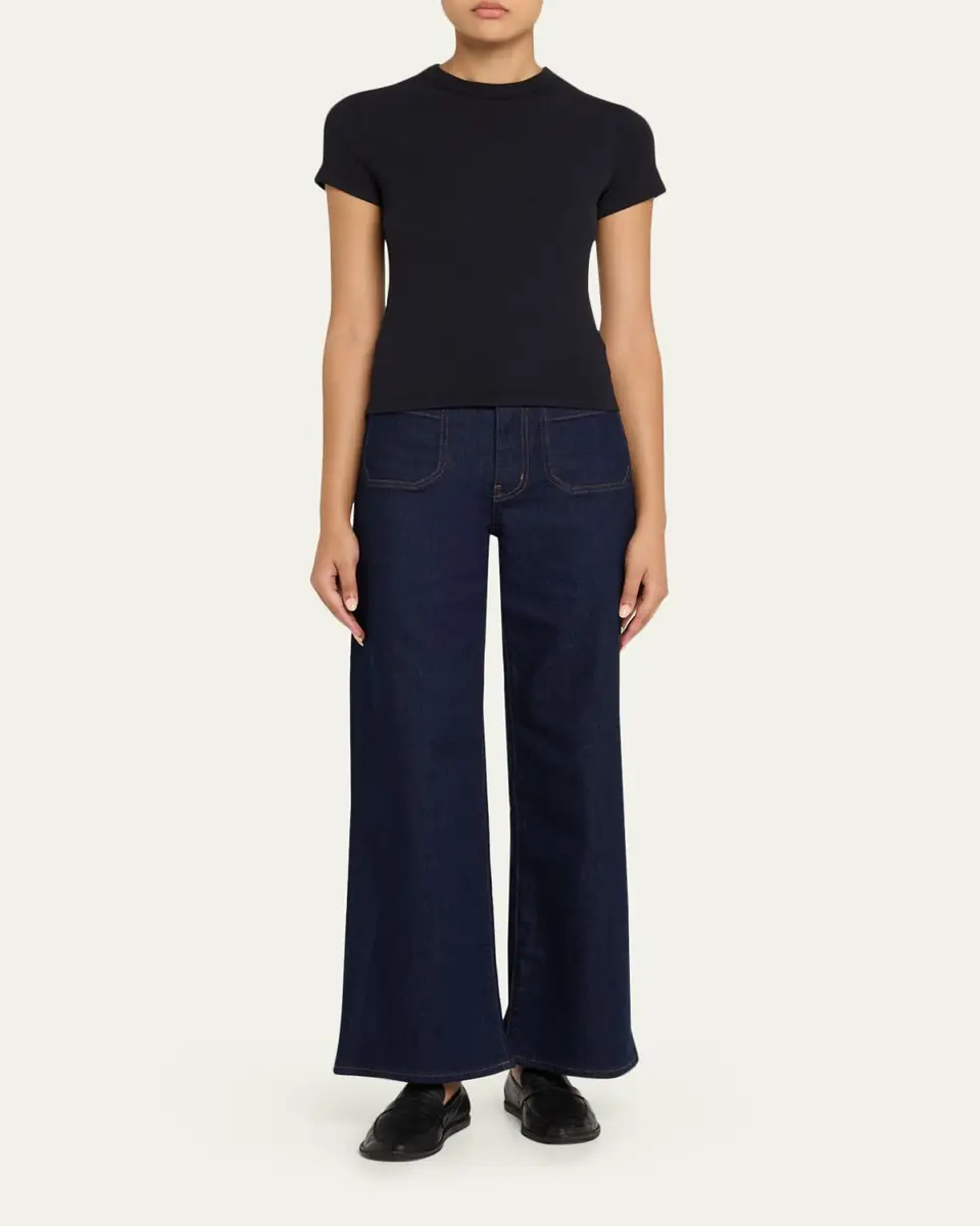 FRAME Le Slim Palazzo Modernist Pocket Jeans | Thumbnail 11 FRAME Le Slim Palazzo Modernist Pocket Jeans | Thumbnail 11