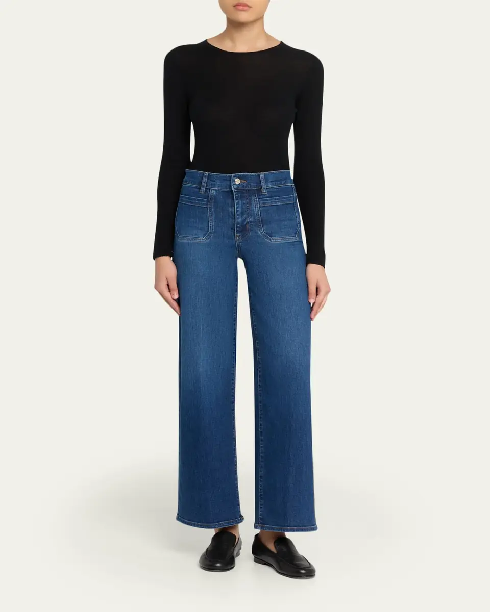 FRAME Le Slim Palazzo Modernist Pocket Jeans | Thumbnail 15 FRAME Le Slim Palazzo Modernist Pocket Jeans | Thumbnail 15