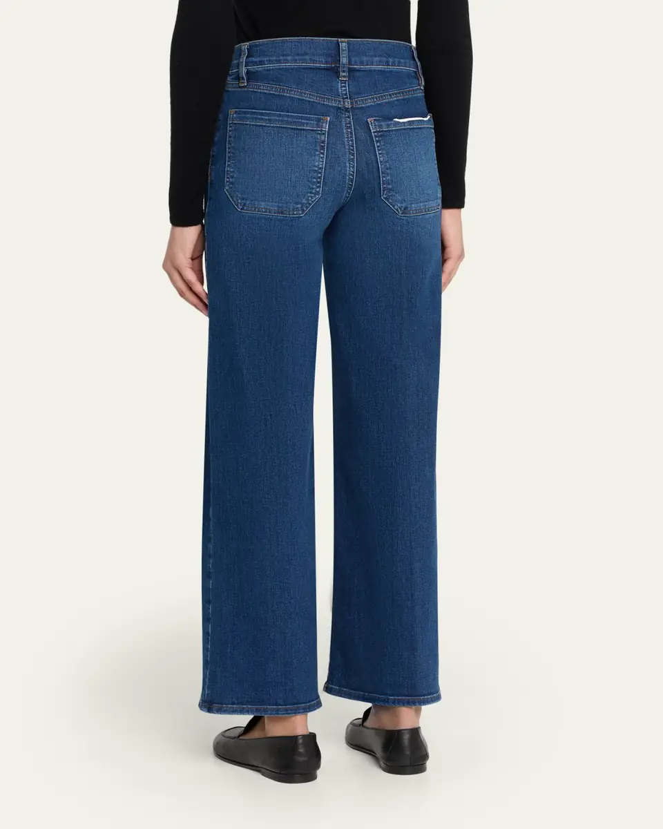 FRAME Le Slim Palazzo Modernist Pocket Jeans | Thumbnail 16 FRAME Le Slim Palazzo Modernist Pocket Jeans | Thumbnail 16