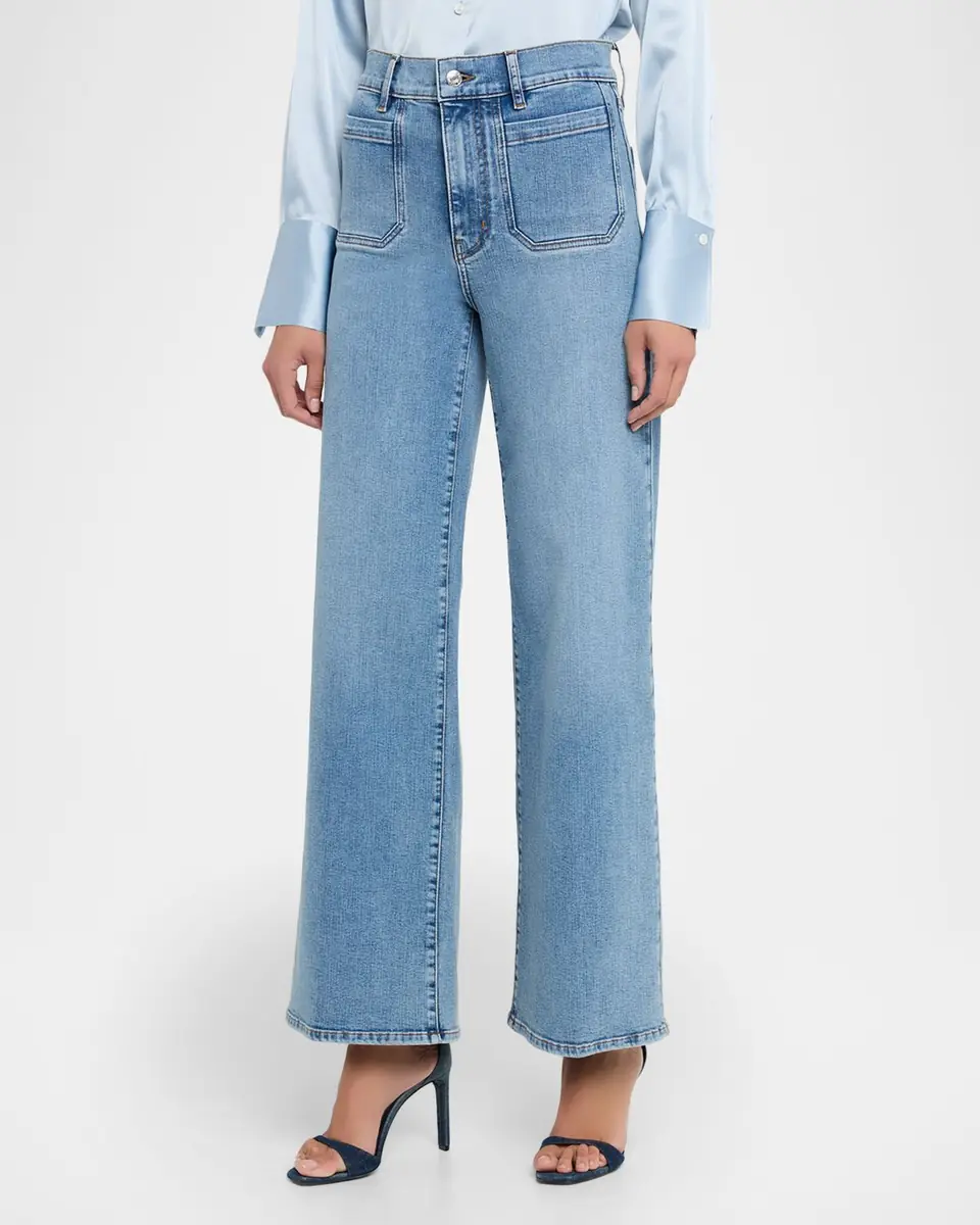 FRAME Le Slim Palazzo Modernist Pocket Jeans | Thumbnail 36 FRAME Le Slim Palazzo Modernist Pocket Jeans | Thumbnail 36