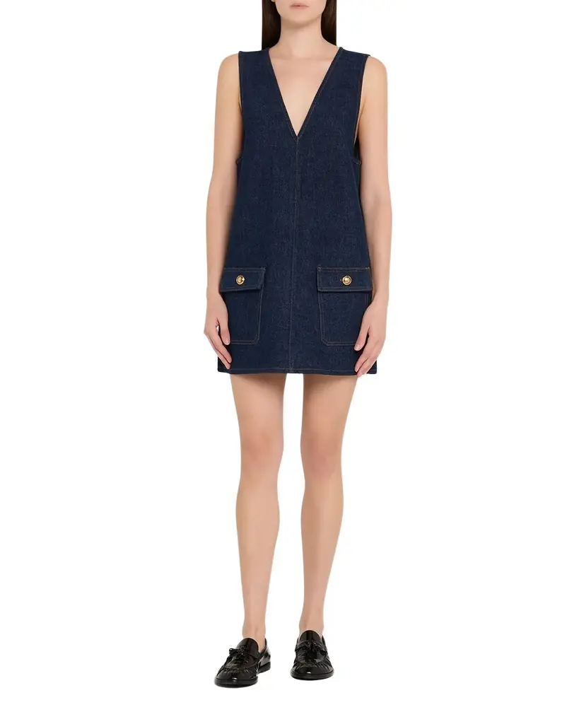 Frame The Pinafore Mini Dress