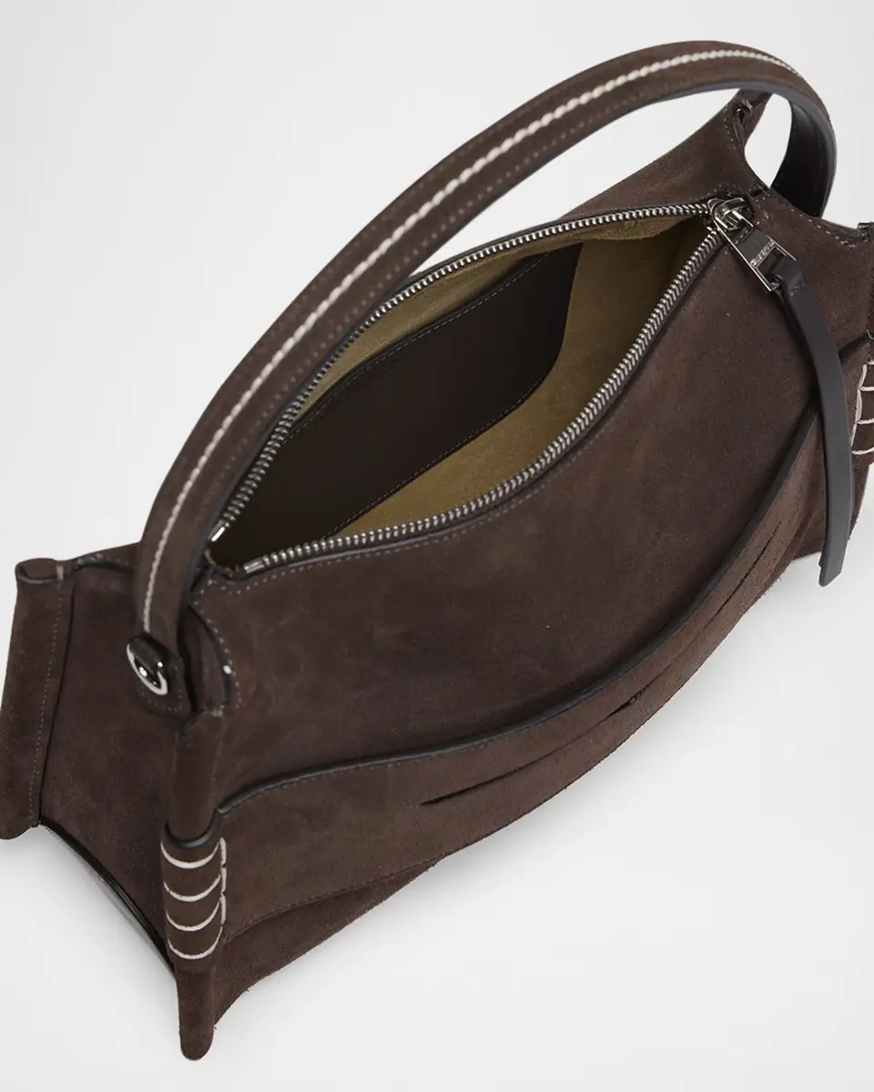 JW Anderson Loafer Suede Crossbody Bag | Thumbnail 3 JW Anderson Loafer Suede Crossbody Bag | Thumbnail 3