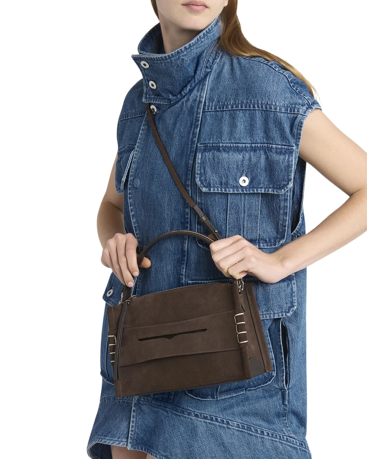 Loafer Suede Crossbody Bag Loafer Suede Crossbody Bag