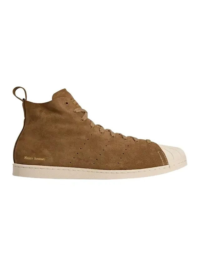Adidas x Wales Bonner Superstar Suede High-Top Sneakers
