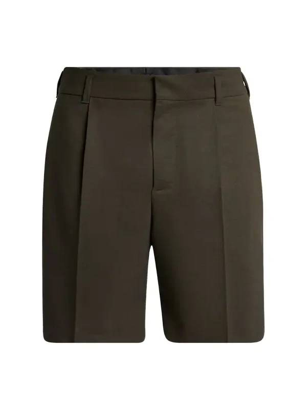 Men's Relaxed Single-Pleated Shorts Men's Relaxed Single-Pleated Shorts