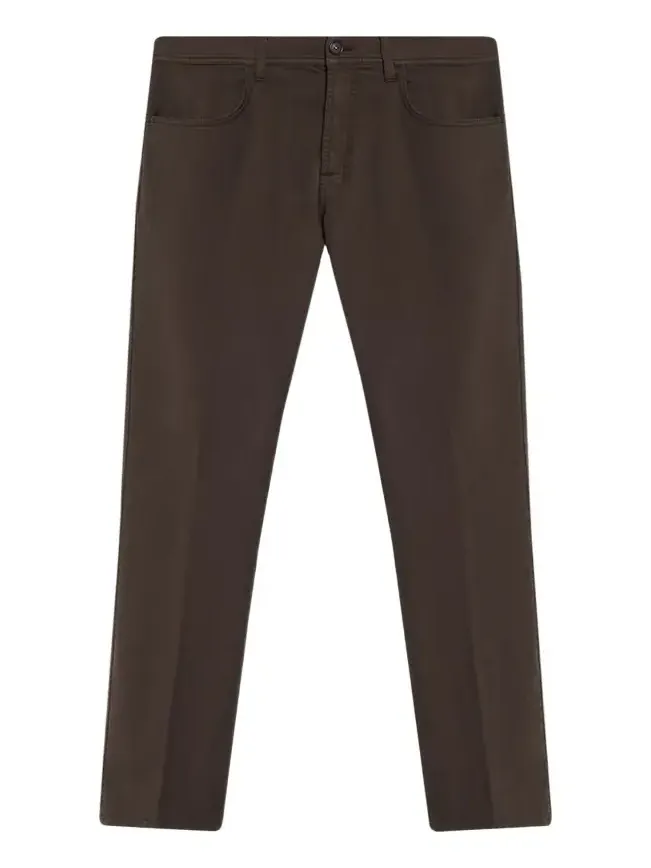 Men's Cotton and Cashmere Slim Five-Pocket Pants Men's Cotton and Cashmere Slim Five-Pocket Pants