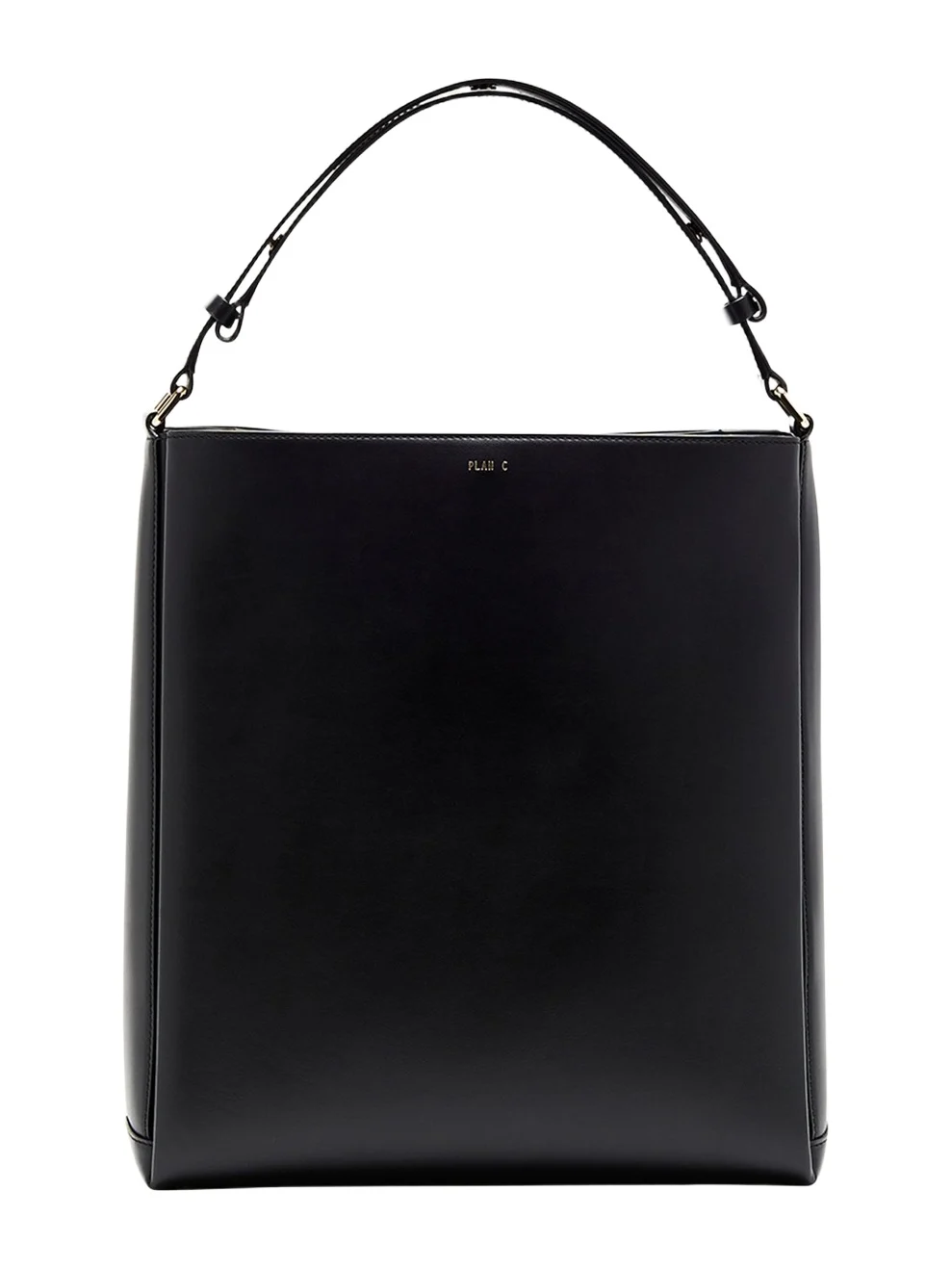 Folded Tote Bag in Vitello Leather