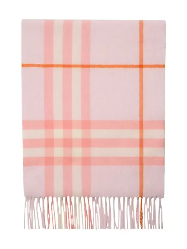 Burberry Giant Check Cashmere Scarf