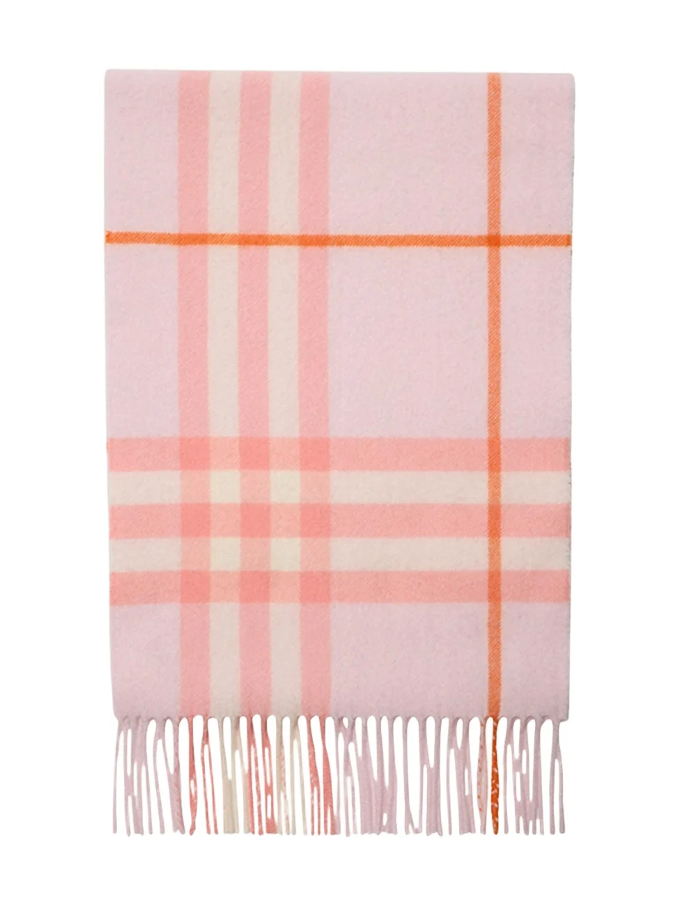 Giant Check Cashmere Scarf