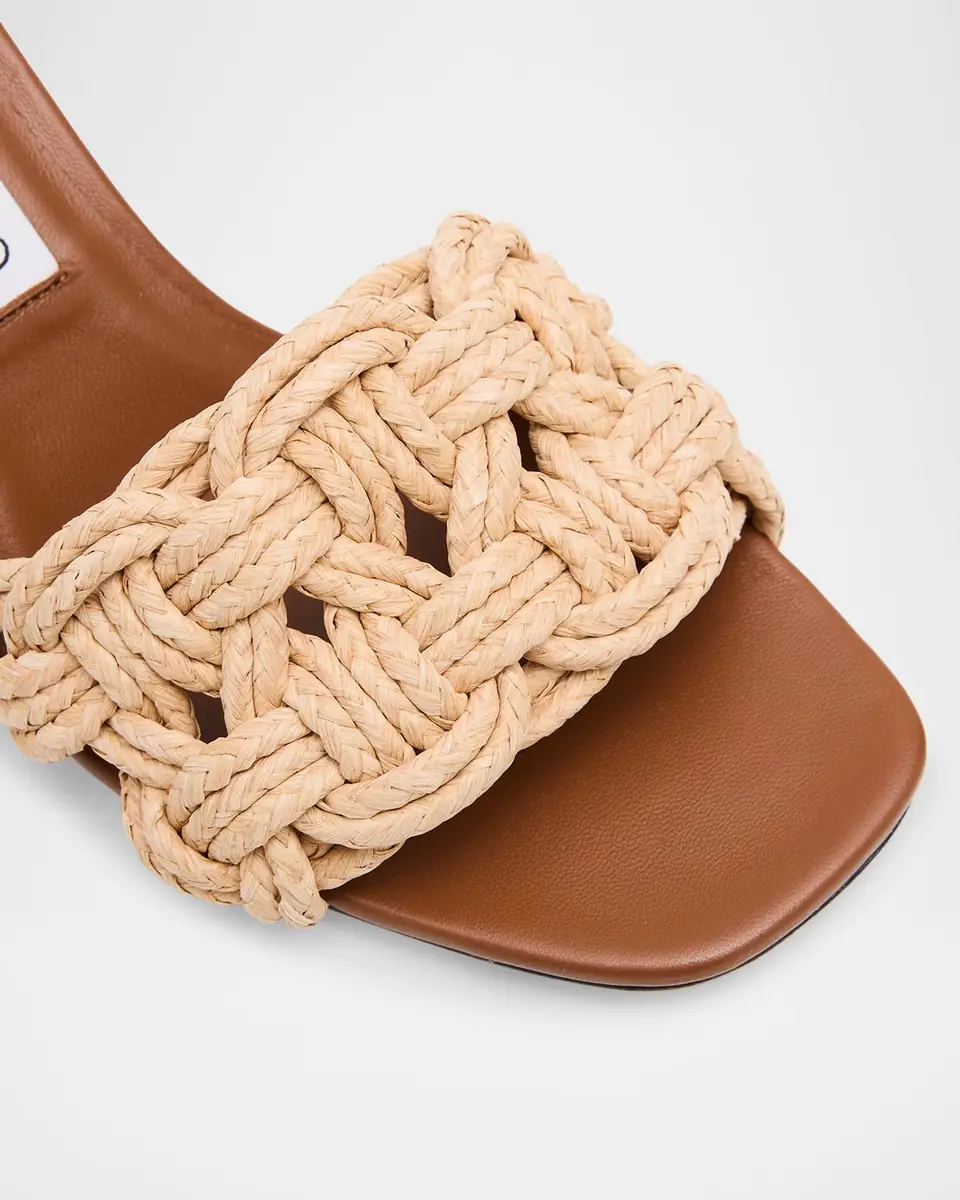 Jimmy Choo Chara 70 Crochet Sandals | Thumbnail 4