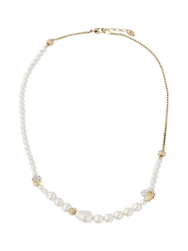 Pearly Skull Necklace Pearly Skull Necklace