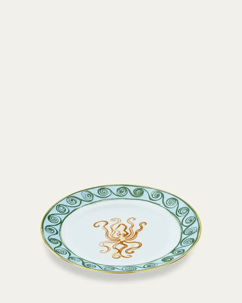 GINORI 1735 Il Viaggio di Nettuno Dessert Plate | Thumbnail 2 GINORI 1735 Il Viaggio di Nettuno Dessert Plate | Thumbnail 2