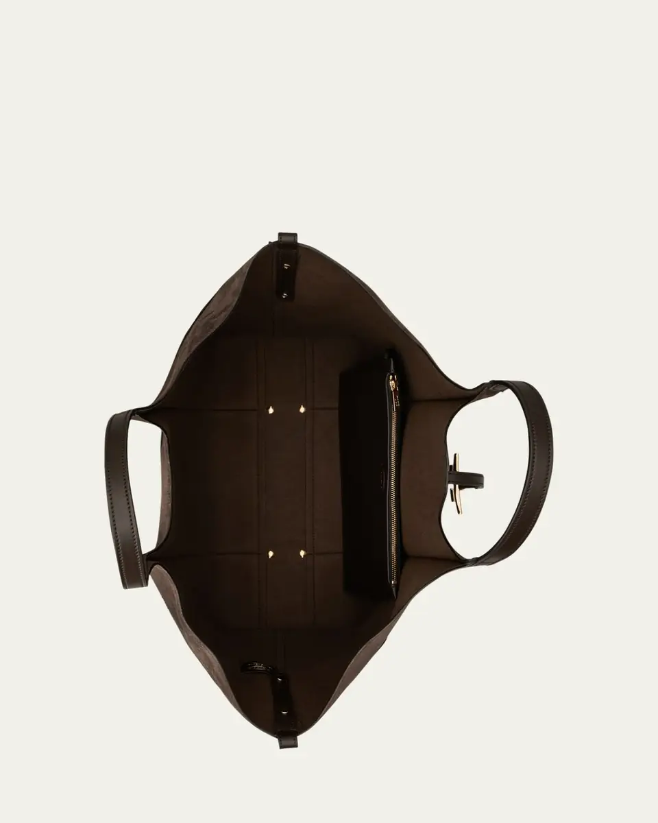 Tod's Medium Mixed Calfskin Timeless Tote Shopping Bag | Thumbnail 2