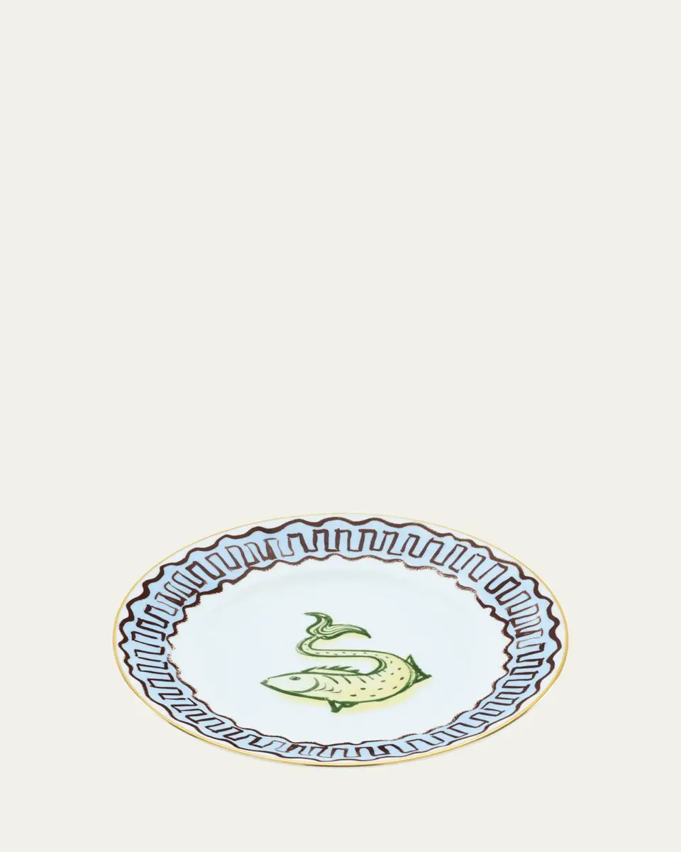 GINORI 1735 Il Viaggio di Nettuno Flat Dessert Plate | Thumbnail 2