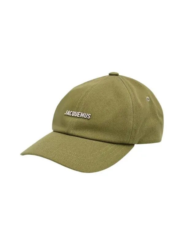 Men's Gadjo Canvas Metal-Logo Baseball Cap