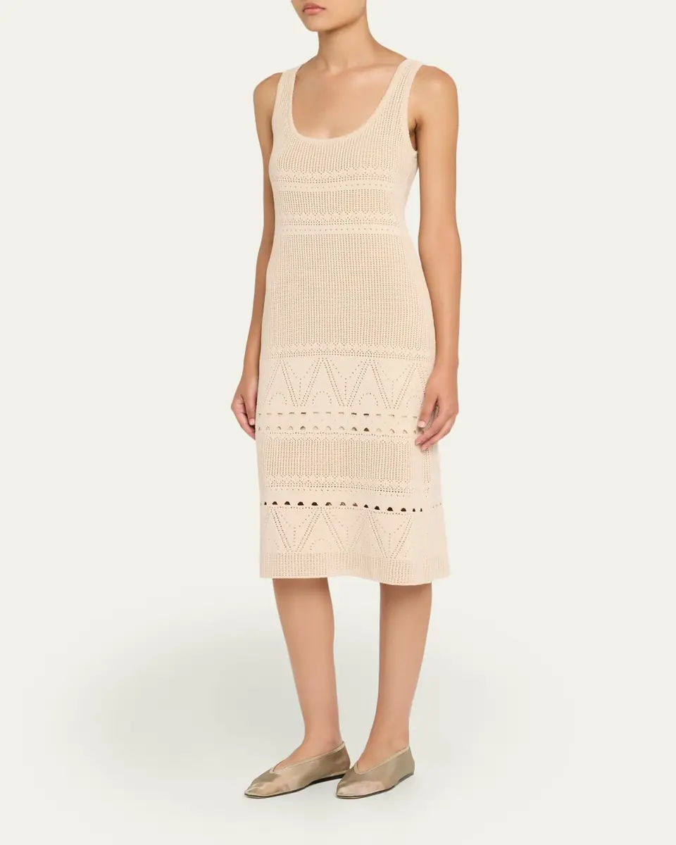 Kobi Halperin Emerson Scoop-Neck Cotton Knit Dress | Thumbnail 4 Kobi Halperin Emerson Scoop-Neck Cotton Knit Dress | Thumbnail 4