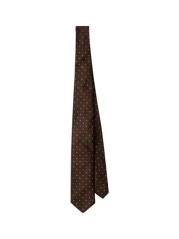 Men's Micro-Fantasia Silk Tie Men's Micro-Fantasia Silk Tie