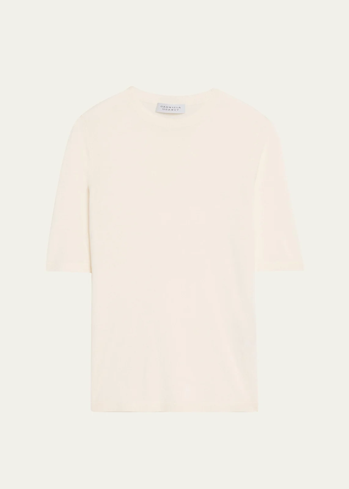 Brunner Short-Sleeve Cashmere-Silk T-Shirt