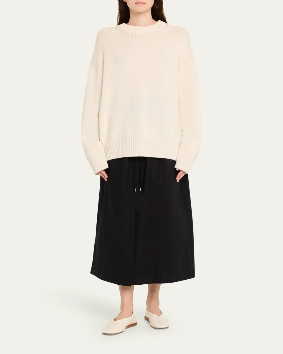 Lisa Yang Renske Cashmere Drop-Shoulder Sweater | Thumbnail 7 Lisa Yang Renske Cashmere Drop-Shoulder Sweater | Thumbnail 7