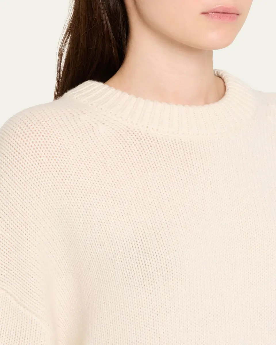Lisa Yang Renske Cashmere Drop-Shoulder Sweater | Thumbnail 10 Lisa Yang Renske Cashmere Drop-Shoulder Sweater | Thumbnail 10