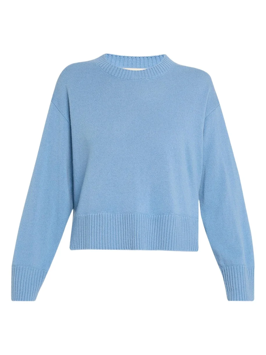 Nicky Crewneck Cashmere-Blend Sweater Nicky Crewneck Cashmere-Blend Sweater