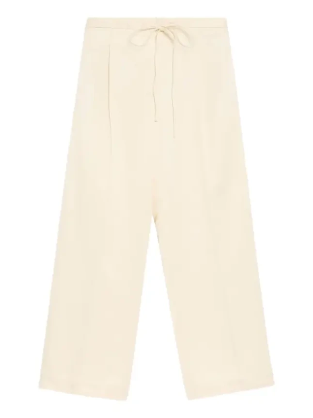 Satin Drawstring Trousers