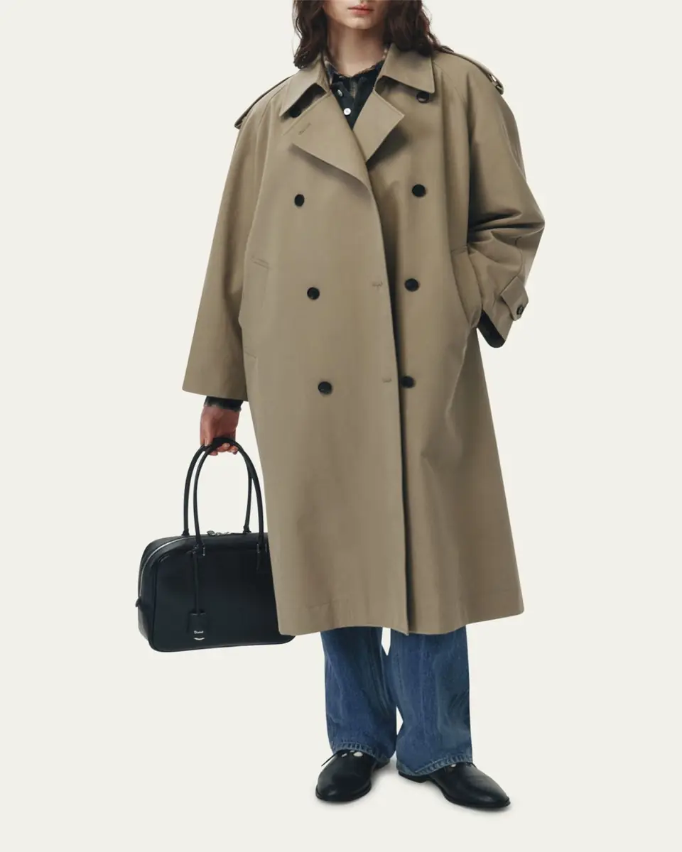 Dunst Unisex Oversized Trench Coat | Thumbnail 4
