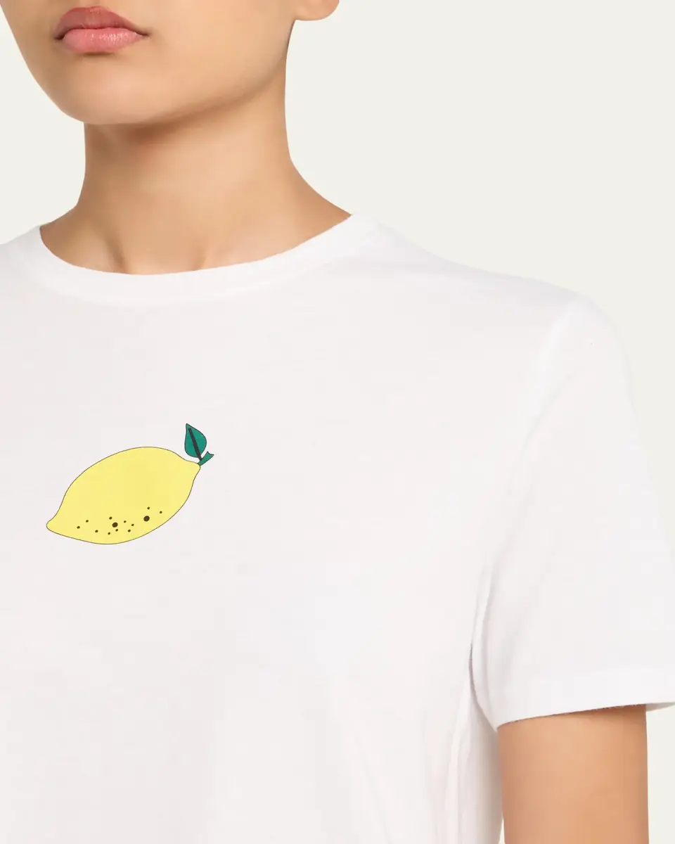Kule The Modern Lemon Short-Sleeve T-Shirt | Thumbnail 5 Kule The Modern Lemon Short-Sleeve T-Shirt | Thumbnail 5