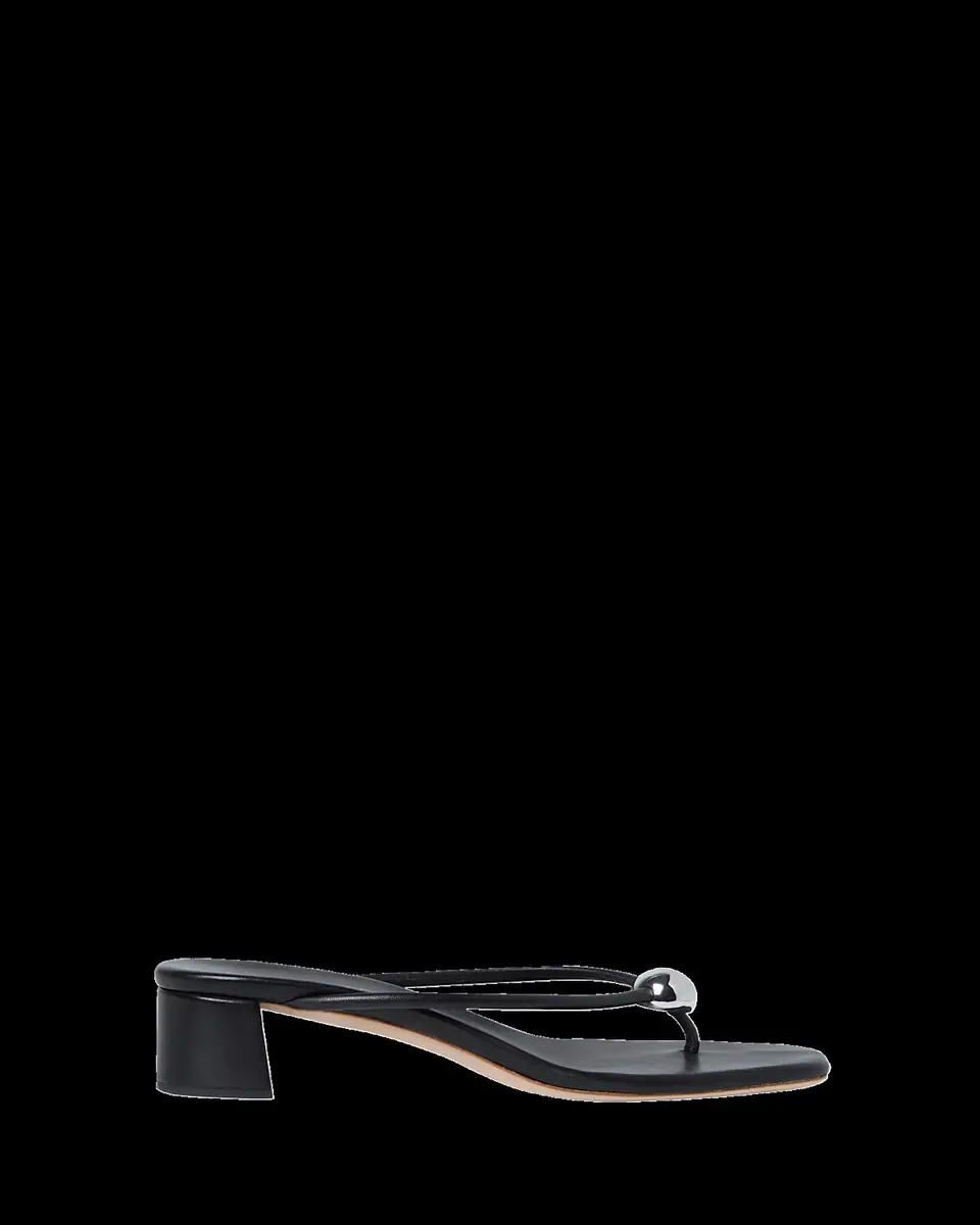 Loeffler Randall Odessa Leather Heeled Mules | Thumbnail 2 Loeffler Randall Odessa Leather Heeled Mules | Thumbnail 2
