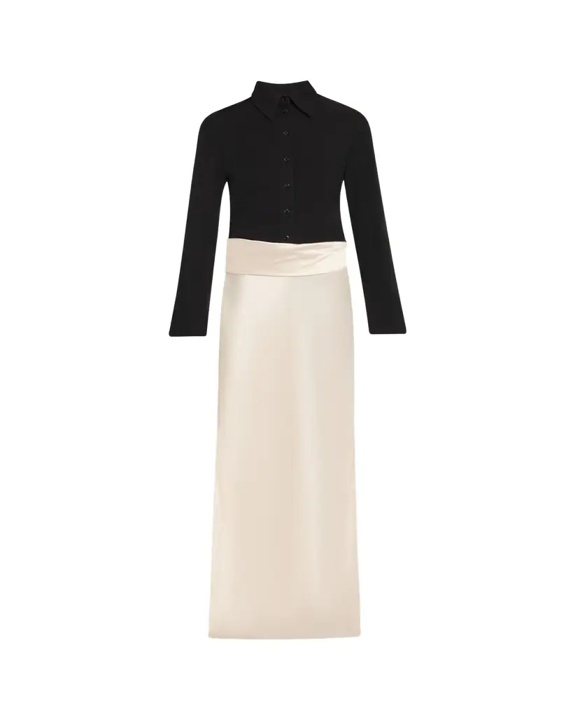 Nanushka Scylla Combo Shirtdress | Image 1 Nanushka Scylla Combo Shirtdress | Image 1