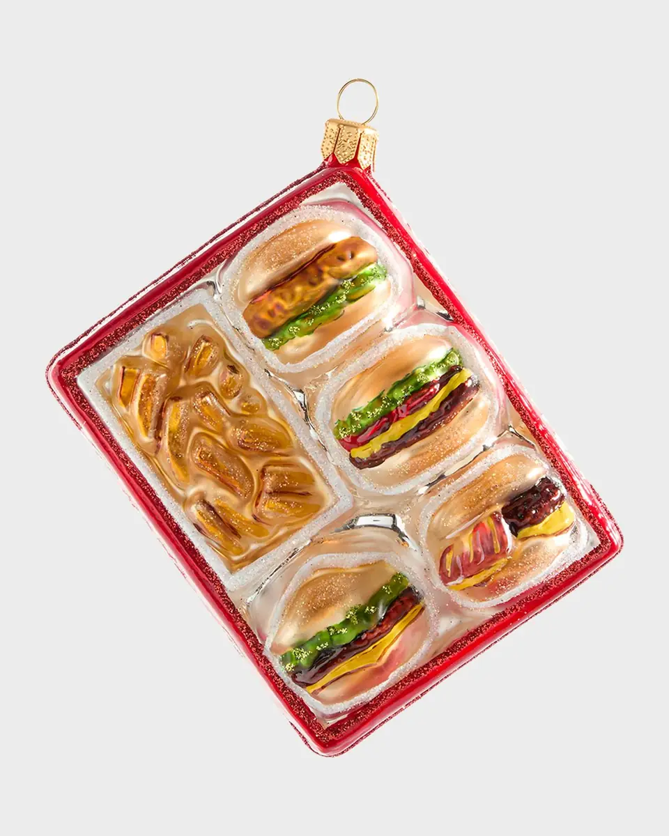 Exclusive Burger Box Christmas Ornament | Thumbnail 2