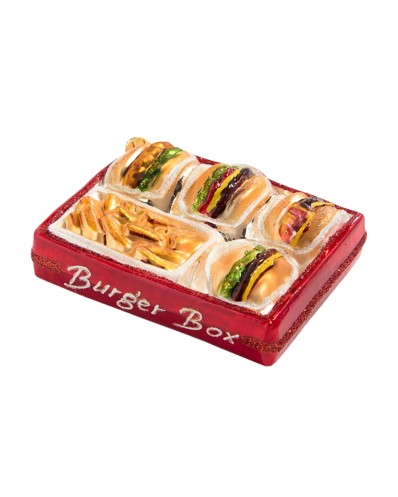 Exclusive Burger Box Christmas Ornament