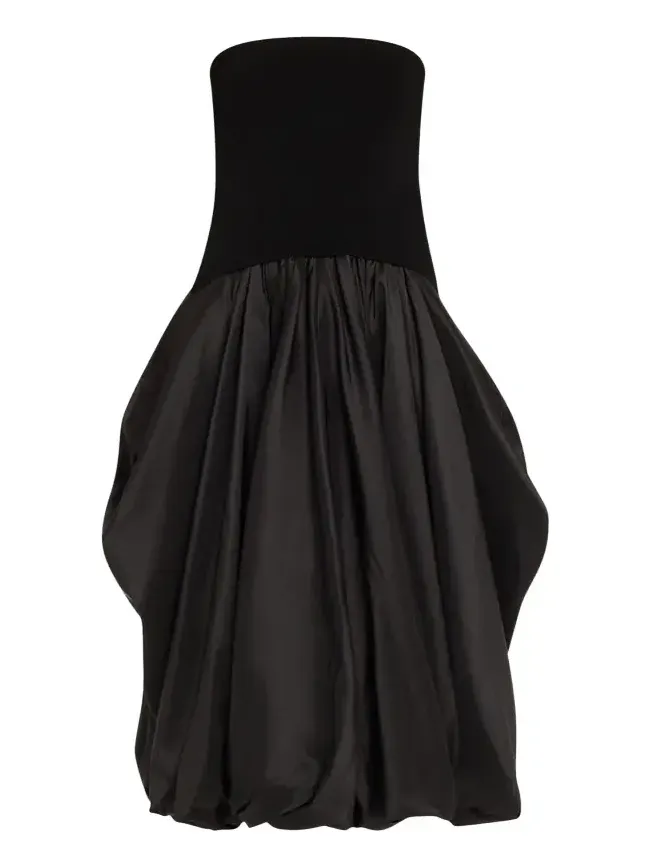 Izzy Strapless Midi Bubble Dress