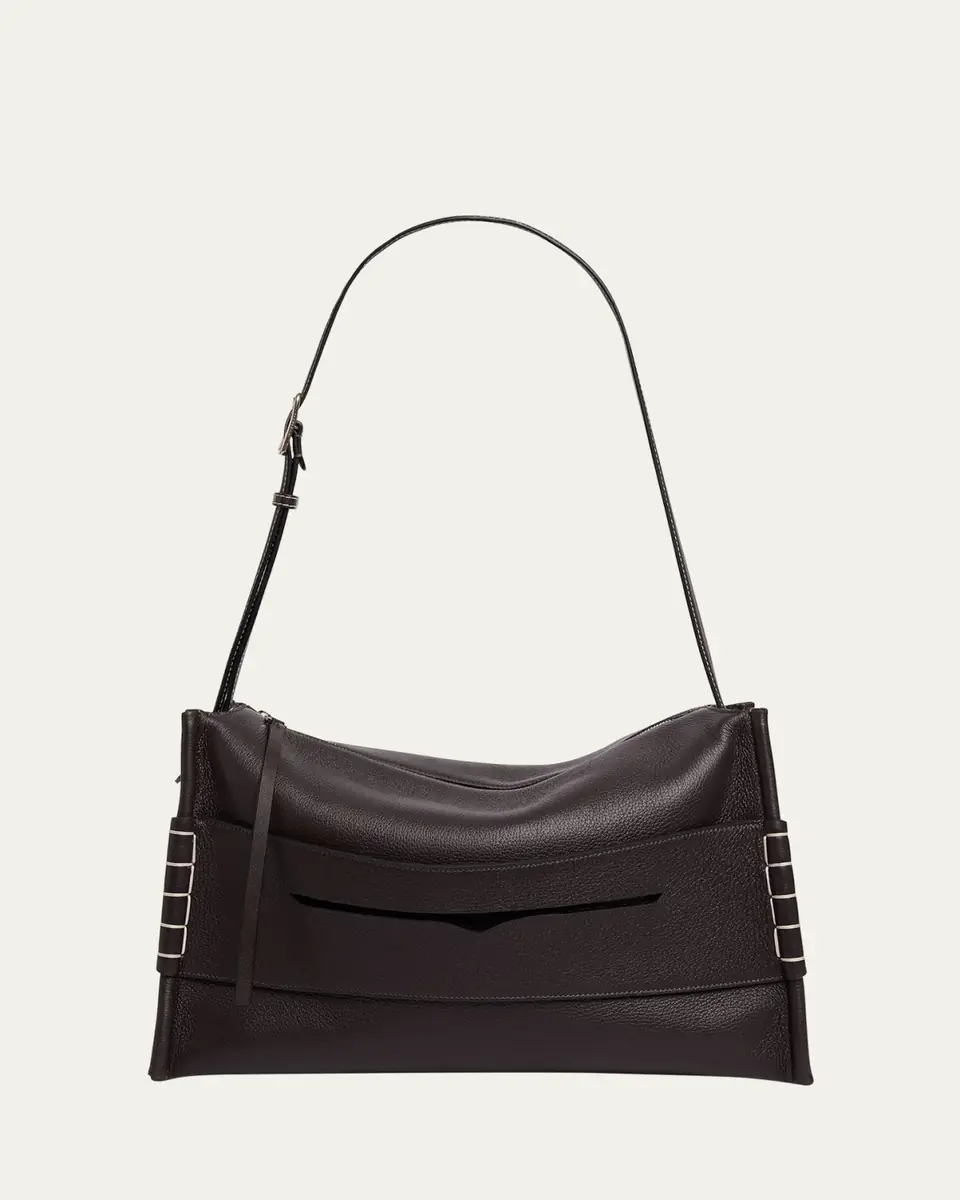 JW Anderson Calfskin Suede Loafer Messenger Bag | Thumbnail 2 JW Anderson Calfskin Suede Loafer Messenger Bag | Thumbnail 2