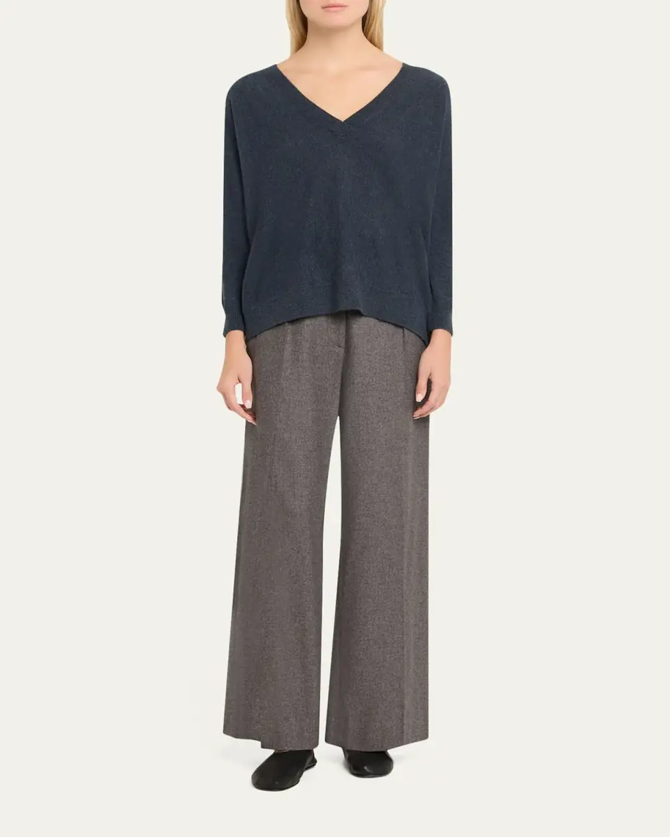 Lisa Yang Kenny Cashmere V-Neck Sweater | Thumbnail 12