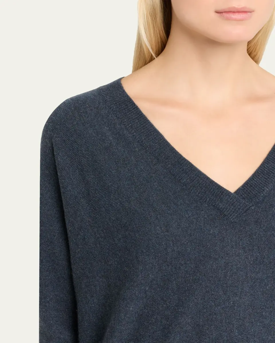 Lisa Yang Kenny Cashmere V-Neck Sweater | Thumbnail 15