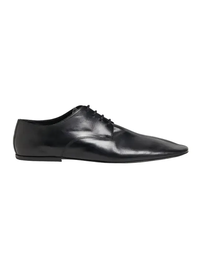 Men's Minimal Leather Derby Shoes